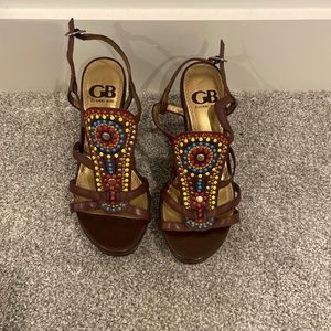 Women’s Brown Giani Bini Wedges!